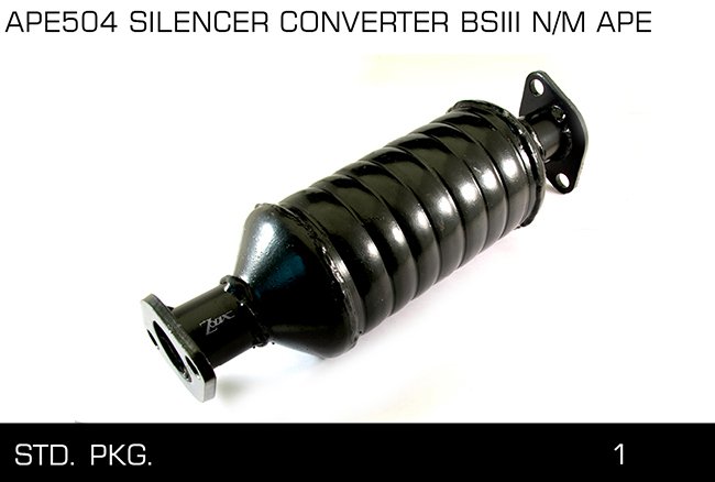 APE5O4 SILENCER CONVERTER BSIII N M APE